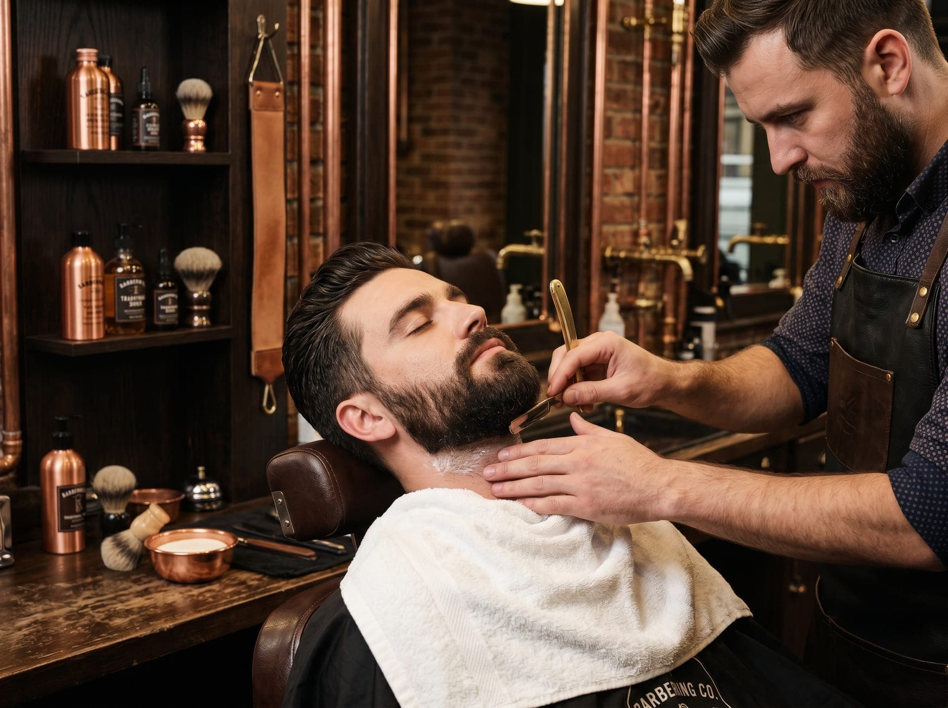Barba & afeitado — Perfilado o afeitado clásico · 30 min